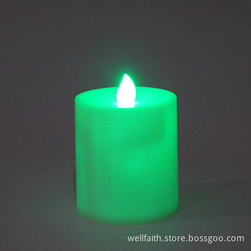 Plastic Christmas Candle Safe Light CandleNew